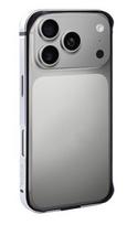 Rixus Crash Guard Case For iPhone 17 Pro Max Silver