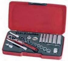 Teng Tools 1/4" 36 vnt. lizdinių raktų rinkinys T1436