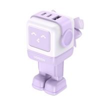 USB-C įkroviklis - UGREEN - Uno - 65W - 3 prievadai - GaNFast - Mielas robotas