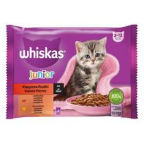Whiskas Junior jauniems kačiukams su jautiena ir vištiena, 52x85g