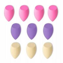 Ecarla 10 vnt. makiažo kempinėlių rinkinys - Pastel Violet