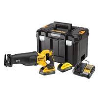 Tiesinis pjūklas DeWalt 18V DCS386H2T 2 x 5.0 Ah