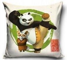 Antklodės užvalkalas 40x40 "kung Fu Panda" - minkštas veliūras
