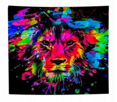 Sienų apdaila UV FLUORESCENT GOBELIN ODBLASK 150x150cm Lew2, Sienų apdaila UV FLUORESCENT GOBELIN ODBLASK 150x150cm Lew2