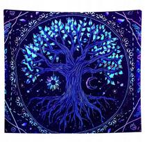 Sienų dekoracija UV FLUORESCENT GOBELIN ODBLASK 150cm XXL Medis, Sienų dekoracija UV FLUORESCENT GOBELIN ODBLASK 150cm XXL Medis