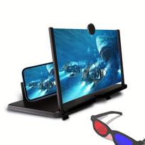 Telefono laikiklis HD ekrano didintuvas su 3D akiniais