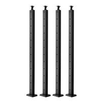 horizontalus kabelių turėklų stulpas 107x2.54x5.08 cm