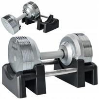Reguliuojamas hantelis Activ/Space, 23.5 kg