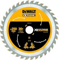 Dewalt pjovimo diskas medienai 250x30mm 36 dantys