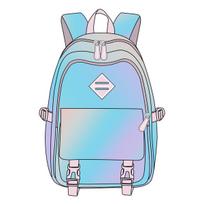 Mokyklinė kuprinė ErichKrause SchoolLine Holography, 24 L