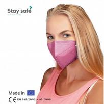 FFP2 respiratorius Good Mask GM2, rožinis, 10 vnt.