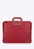 Wittchen bordo odinė 15" dėklas nešiojamam kompiuteriui, elegantiškas