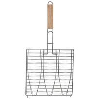 Metalinės 28x555 cm grotelės žuviai kepti
