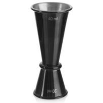 Baro matuoklis 20/40 ml, nerūdijančio plieno, juodas