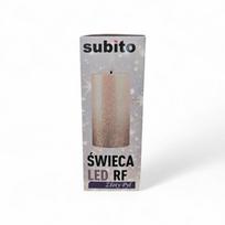 LED žvakė Subito, Auksinė