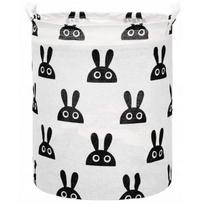 Sulankstoma žaislų dėžė skalbinių maišas "Bunny Organiser" 45 cm