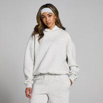 Džemperis su gobtuvu moterims MYPROTEIN oversized pilkas M, M