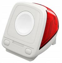 Laikiklis laikrodžiui Apple Watch, raudonas plastikinis, Spigen