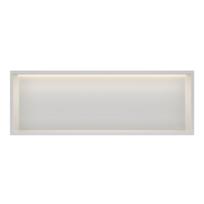 Vonios Lentyna, Įleidžiama Wall-Box One - Balta Su Led Lemputėmis - 30X90X10 Cm
