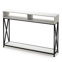 2 pakopų konsolė Šoninis stalas 120 x 23 x 79