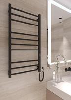 Elektrinė šildoma rankšluosčių kabykla ELNA Ladder Lux 10 Juodas 180 W 530x1010 mm