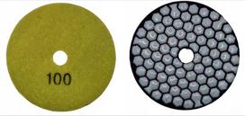 2 x Deimantinis poliravimo diskas 100mm G100 sausam šlifavimui