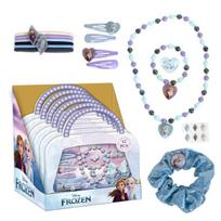 Disney Frozen plaukų aksesuarų ir papuošalų rinkinys, 15 dalių