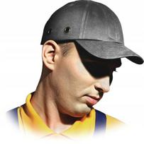 Šešėlinė apsauginė kepurė Bumpcap, pilka, 54-59 cm