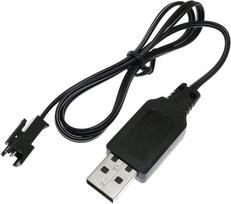 1 vnt. SM-2P USB įkroviklio kabelis 250 mAh išėjimo RC automobilis, skirtas 4,8 V Ni-Mh akumuliatoriams