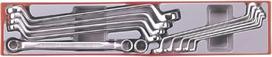 Teng Tools 11 vnt. lenktų atvirų raktų rinkinys Ttx6311