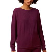 Moteriški Triumph Cozy Comfort Top 01 miego marškinėliai, bordo spalvos, 38