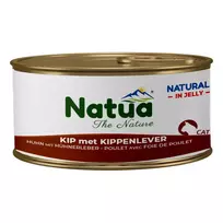 Natua – vištiena su vištienos kepenėlėmis želėje, 85 g