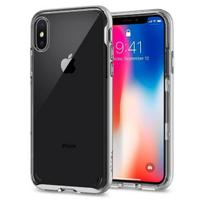 SPIGEN Neo Hybrid Cryst case For iPhone X, Silver
