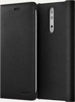 NOKIA CP-801 Case Flip Leather For Nokia 8 Black