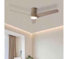 ZEVENTI - LED lubinis ventiliatorius BARROSA LED/18W/230V Wi-Fi Tuya + nuotolinis pultas