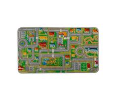 Vaikiškas kilimas PLAYTOWN 160x220 cm spalvingas/miestas