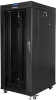 Lanberg | Rack cabinet 19" free-standing 27U/800x1000 (flat pack) with glass door, LCD | FF01-8027-12BL | Black FF01-8027-12BL | 5901969433845