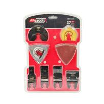 AW54095IP AWTOOLS daugiafunkcio įrankio (multitool) priedų rinkinys (27 vnt.)