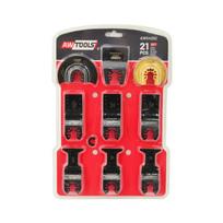AW54092IP AWTOOLS daugiafunkcio įrankio (multitool) pjūklelių rinkinys (21 vnt.)