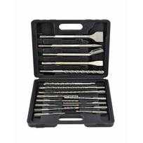 AW42917IP AWTOOLS SDS-Plus grąžtų ir kaltų rinkinys (17 vnt.)