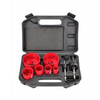 AW49660IP AWTOOLS bimetalinių (Bi-Metal) skylių gręžimo karūnų rinkinys 22–73 mm (8 vnt.)