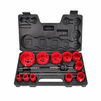 AW49661IP AWTOOLS bimetalinių (Bi-Metal) skylių gręžimo karūnų rinkinys 19–76 mm (15 vnt.)