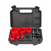AW49659IP AWTOOLS bimetalinių (Bi-Metal) skylių gręžimo karūnų rinkinys 22–64 mm (8 vnt.)