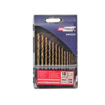 AW42212IP AWTOOLS HSS-Co 5% metalo grąžtų su kobaltu rinkinys 1,5–6,5 mm (13 vnt.)