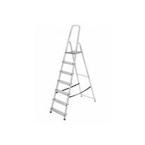 AW23017IP AWTOOLS aliumininės kopėčios su platforma 1x7 / 125 kg