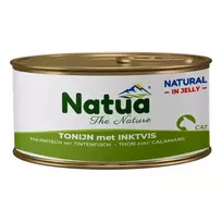 Natua – tunas su kalmarais želėje, 85 g