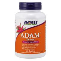 NOW FOODS Multivitaminų ir mineralų ingredientai vyrams ADAM (60 tablečių).