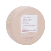 Alfaparf Keratin Therapy Lisse Design Drėkinamoji kaukė po plaukų tiesinimo procedūros 200ml