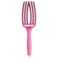 Olivia Garden Finger Brush Medium Dolce Vita Pink Granita plaukų šepetys