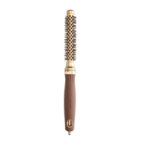 Olivia Garden Blowout Shine Gold&Brown plaukų šepetys 15 mm